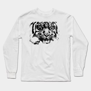 Tiger, big cat, hunter and predator Long Sleeve T-Shirt